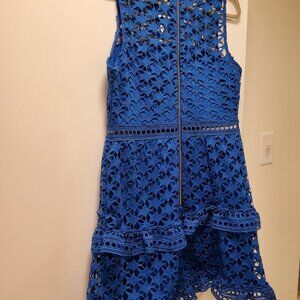 Venus blue lace dress
